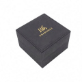 Wholesale High Quality New Design MDF+PU leather Custom Logo Printed Luxury Watch Box